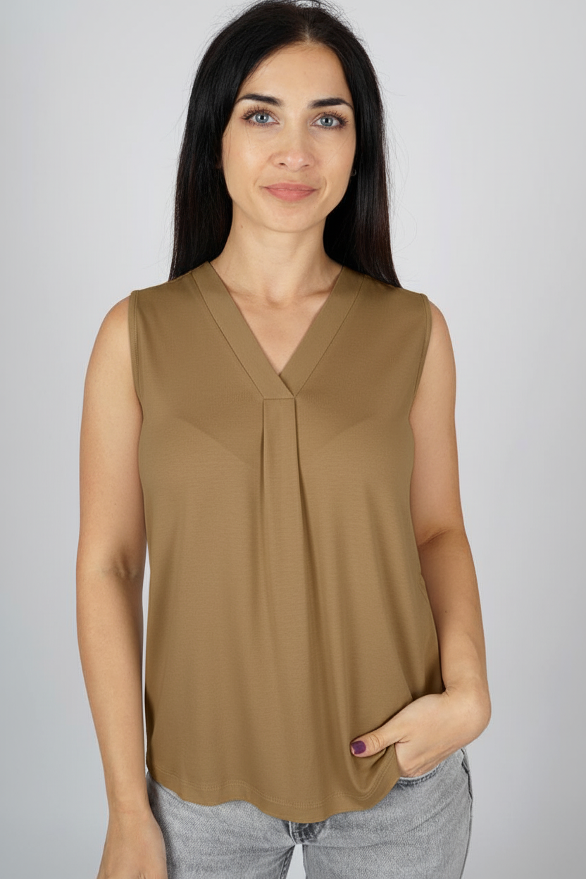 Top fluido en Negro de Marinello