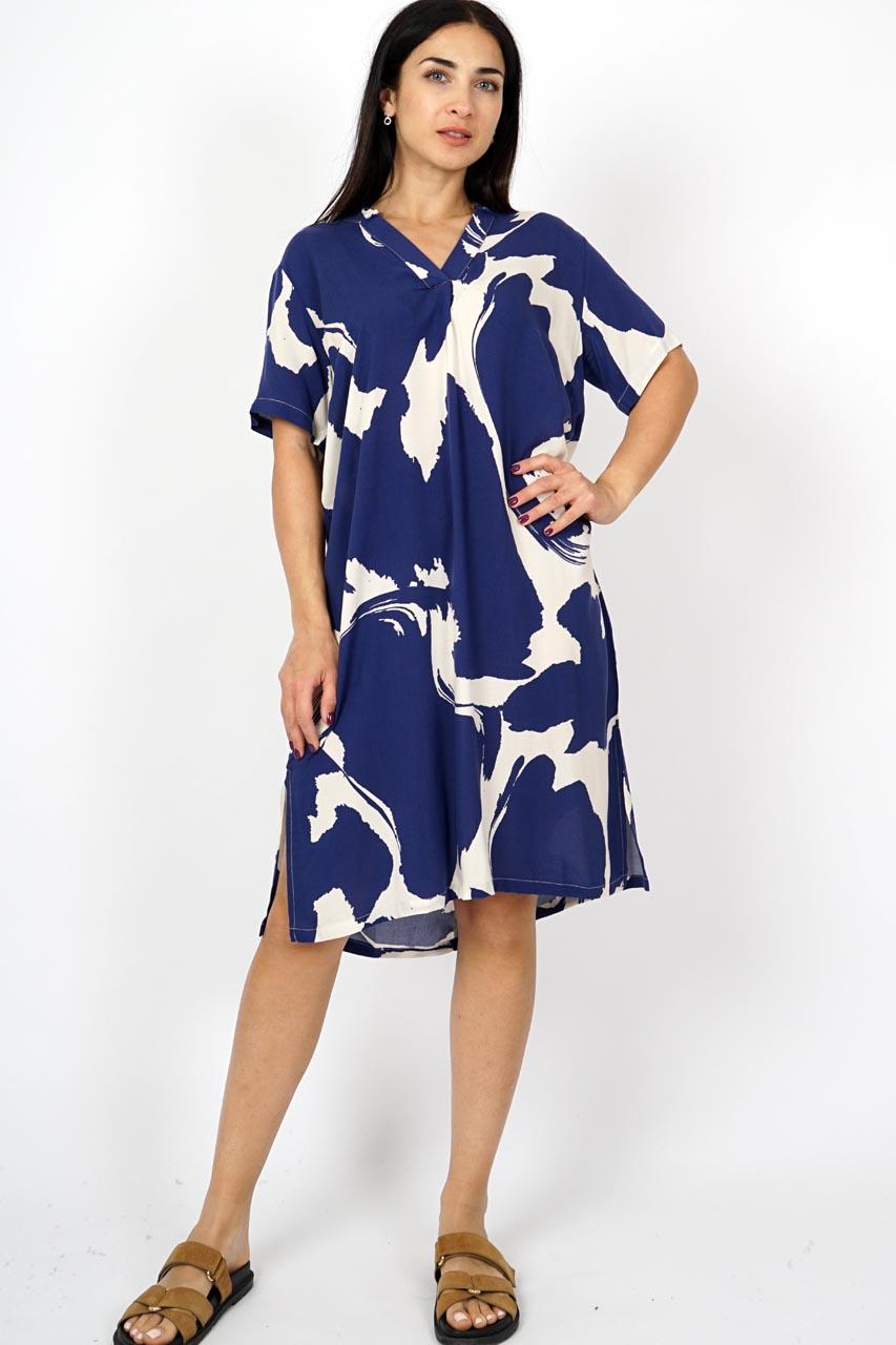 Vestido camisero fluido Marinello para mujer
